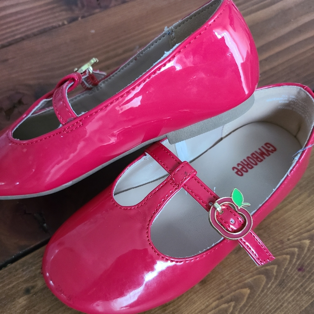 Gymboree Apple Red Mary Janes - Toddler 9